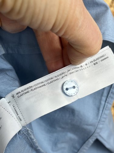 Bavlněná tunika Made in Spain 96 % bavlna