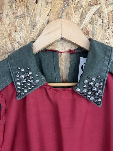 Prodloužená tunika Made in Italy 100 % viskoza