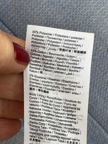 Bavlněný trenčkot edc 43 % bavlna