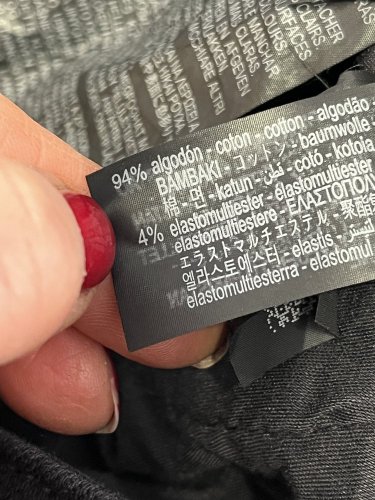 Skinny džíny ZARA 94 % bavlna