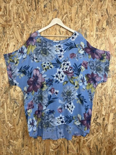 Oversize tunika New Collection 55 % bavlna 45 % viskoza