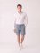 Pánské kraťasy H&M 69 % bavlna 31 % len