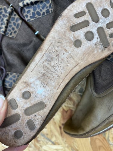 Kožené kozačky Made in Italy 100 % kůže a 100 % len