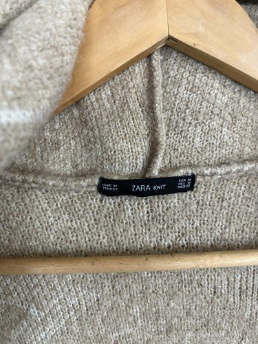Oversize kardigan ZARA s podílem vlny a polyamidu