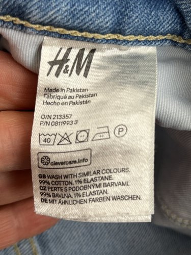 Pánské džíny H&M 99 % bavlna
