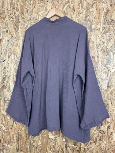 Vaflový kardigan Made in Italy s podílem bavlny