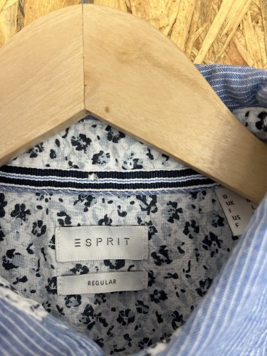 Pánská košile Esprit 76 % bavlna 24 % len