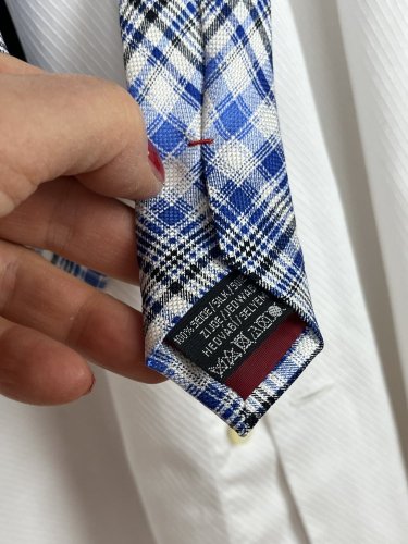 Hedvábná kravata Olymp 100 % hedvábí