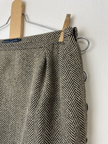 Hedvábná sukně Ralph Lauren 100 % hedvábí