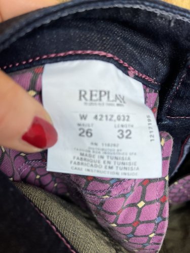 Džíny Replay 98 % bavlna