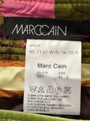 Bavlněná sukně Marc Cain 100 % bavlna