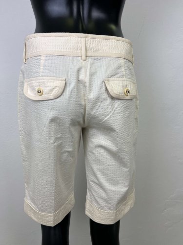 Luxusní přírodní komplet sako + kraťasy ZARA 90 % bavlna 10 % viskoza