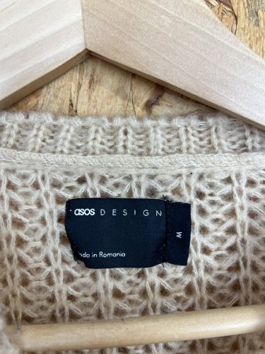 Oversize svetr ASOS 30 % vlna