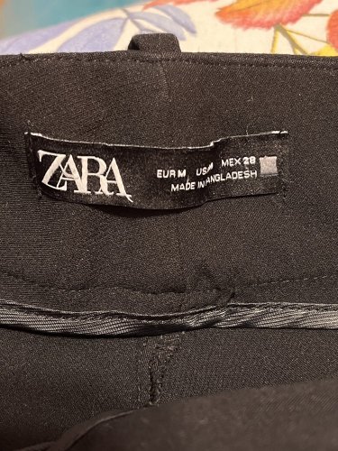 Široké kalhoty ZARA 76 % polyester
