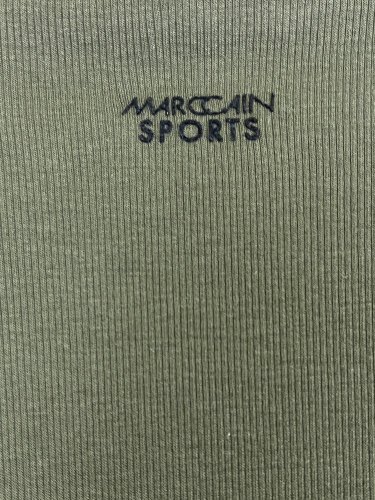 Sportovní bavlněná košile Marc Cain s podílem bavlny a elastanu
