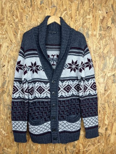 Pánský kardigan Drykorn 30 % merino vlna 20 % alpaka