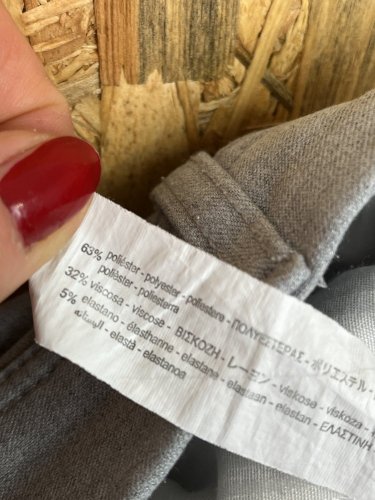 Pánské kalhoty ZARA 32 % viskoza 63 % polyester