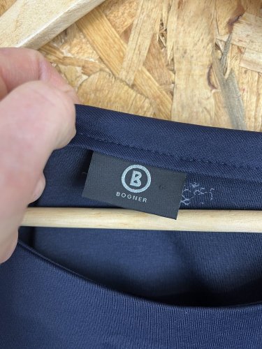 Námořní mikina Bogner s podílem bavlny a polyamidu