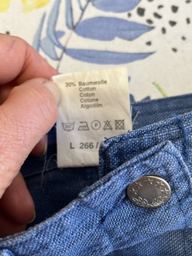 Přírodní sukně Made in Germany 80 % ramie