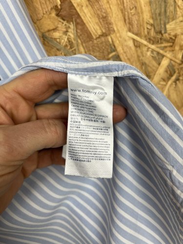Košile Tommy Hilfiger 60 % lyocel 40 % viskoza