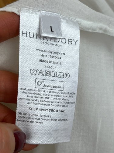 Bavlněná tunika Hunkydory 100 % bavlna