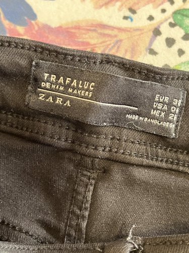 Skinny džíny Zara s podílem bavlny a elastanu