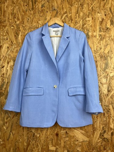 Lněné sako H&M 45 % len 55 % viskoza
