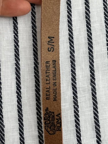 Kožený pásek Made in England 100 % kůže
