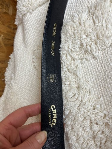 Kožený pásek Camel 100 % kůže