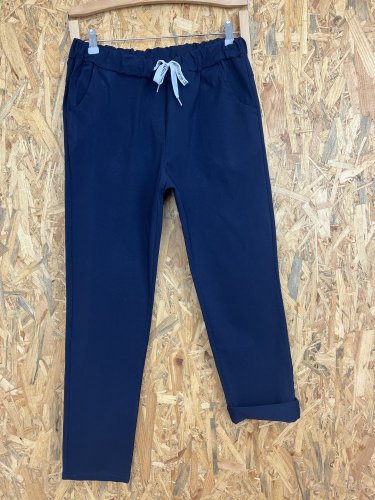 Námořní kalhoty Made in Italy 55 % viskoza