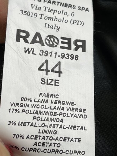 Vlněné sako Made in Italy 80 % vlna
