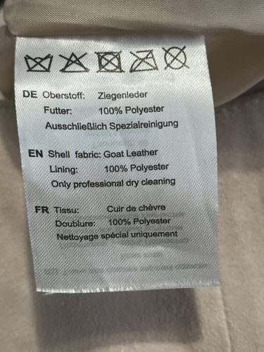 Kožená sukně Hallhuber 100 % kůže