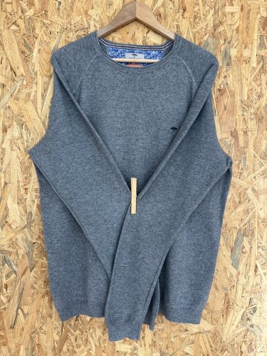 Oversize svetr Fynch Hatton 55 % merino vlna 45 % bavlna