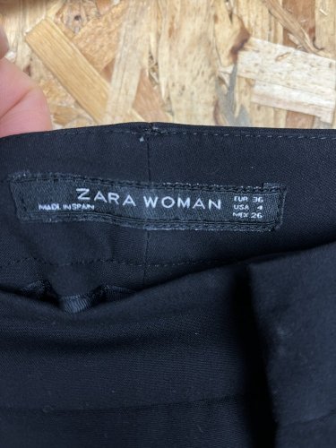 Široké kalhoty ZARA s podílem polyamidu a bavlny