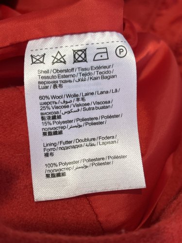 Vlněná sukně Esprit 60 % vlna