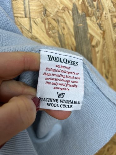 Pánská vesta WoolOvers 100 % vlna