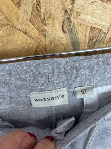 Pánské kalhoty Watson s podílem lnu