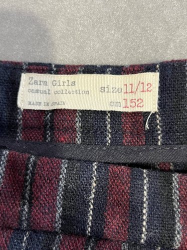 Dětská sukně ZARA 29 % vlna