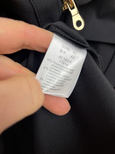 Elastická sukně Sara Lindhom 47 % bavlna
