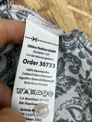 Bavlněná košile Milano Italy 100 % bavlna