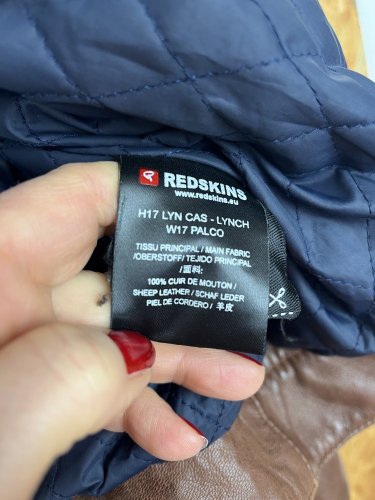 Pánská bunda Redskins 100 % kůže