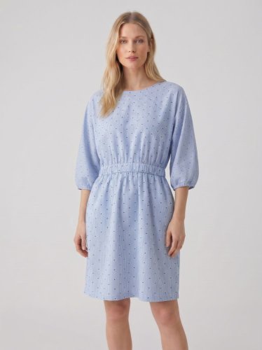 Bavlněné šaty H&M 48 % bavlna