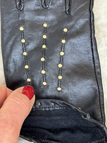 Kožené rukavice Made in Italy 100 % kůže