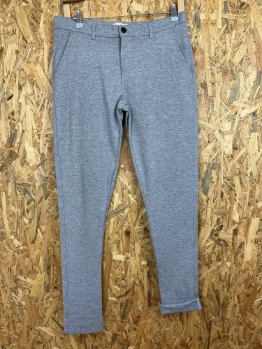 Pánské kalhoty Solid 70 % polyester 25 % viskoza