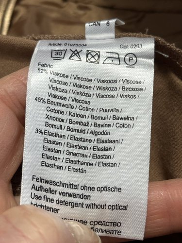 Sukně More & More 52 % viskoza 45 % bavlna
