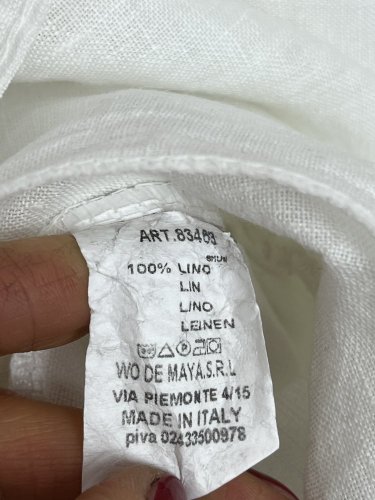 Lněné šaty Wodemaya 100 % len