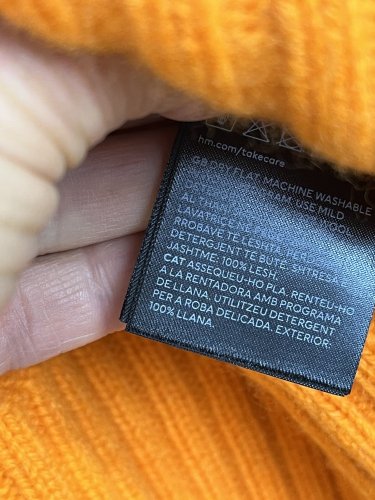 Oversize svetr H&M 100 % vlna