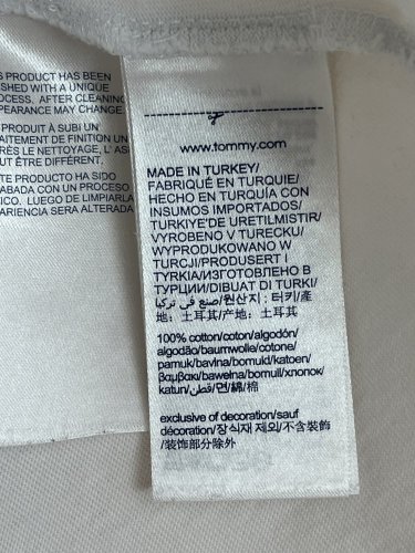 Bavlněné tričko Tommy Hilfiger 100 % bavlna