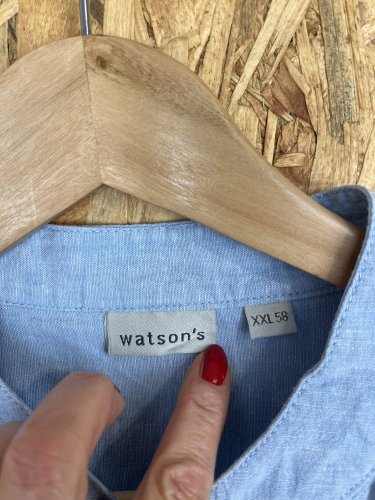 Pánská košile Watson 55 % len 45 % bavlna