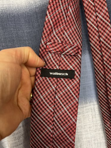 Hedvábná kravata Walbusch 100 % hedvábí